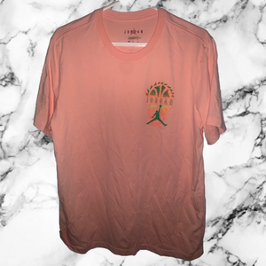Jordan Air Mens T-Shirt Size Pink XL